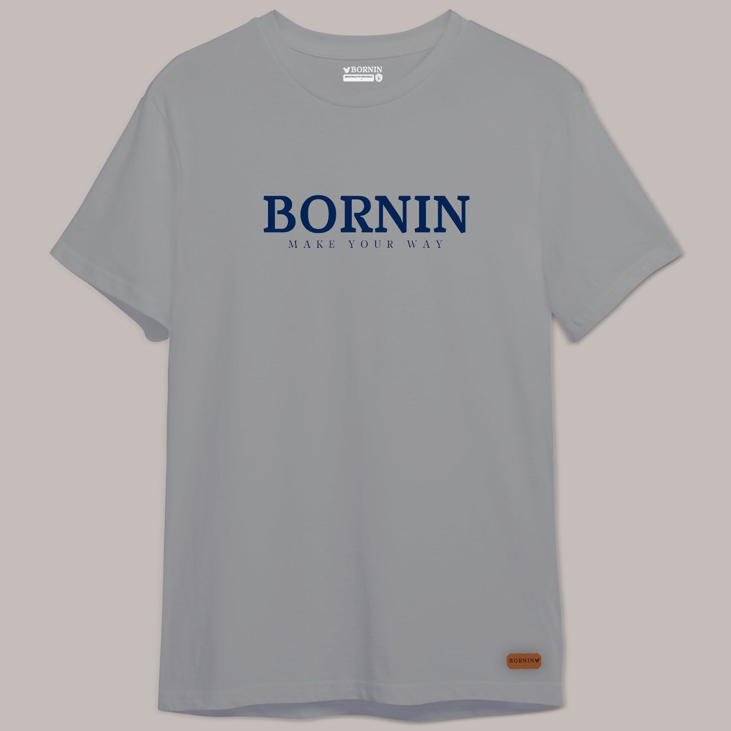 Camiseta CLASSIC Gris - BORNIN BRAND