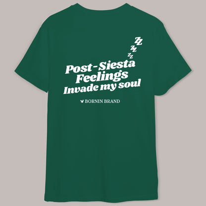 Camiseta Oversize SIESTA Green - BORNIN BRAND